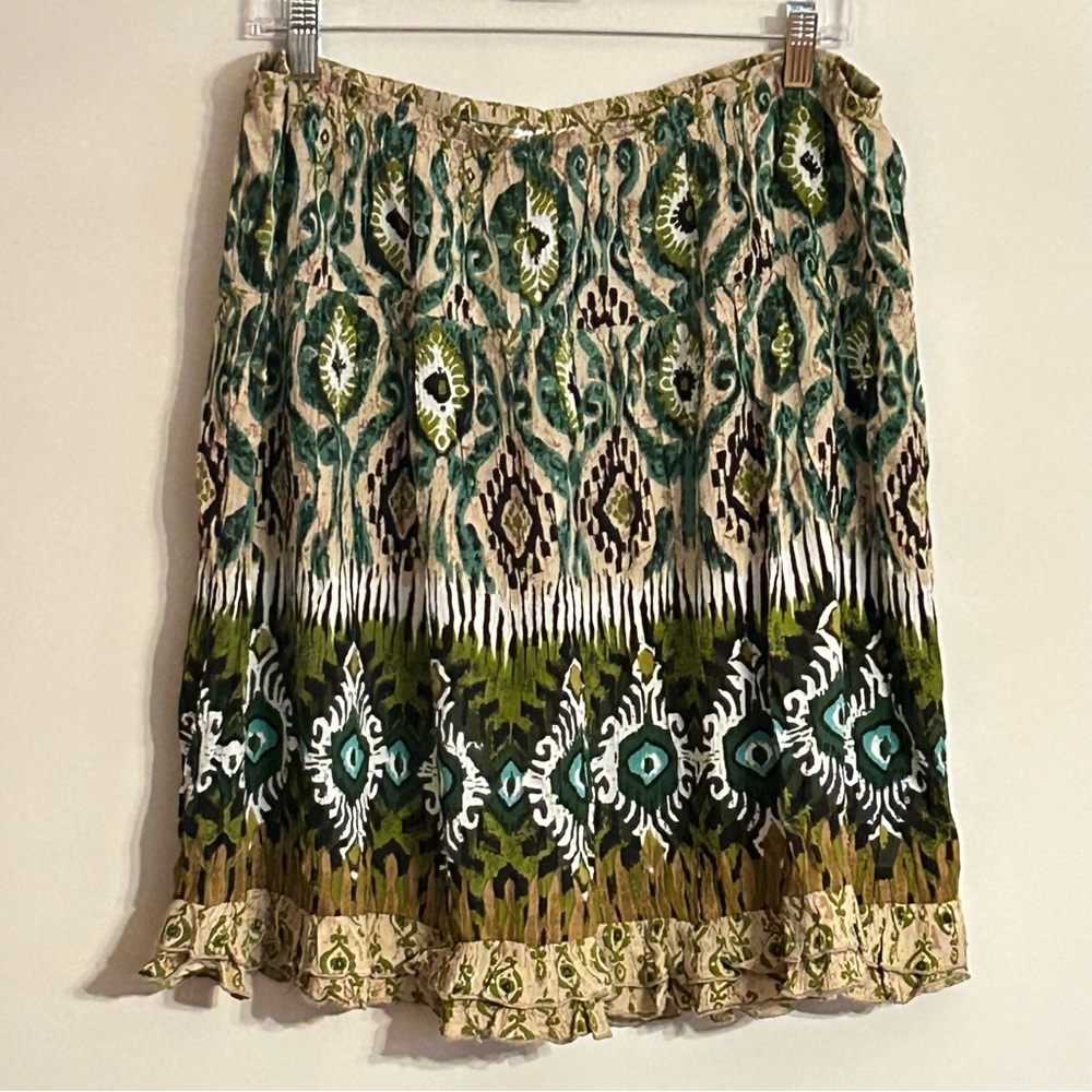 🎉HP🎉 Forbidden Los Angeles Abstract Print Skirt